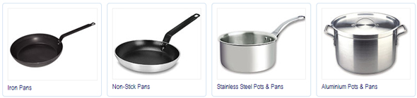 Pots, Pans & Cookware