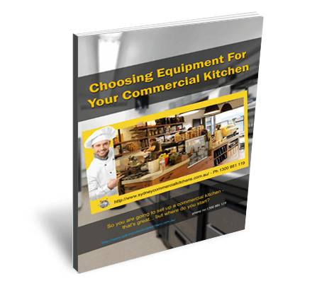 Get a copy of our FREE Commercial Kitchen Equipment Checklist..,