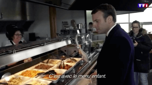 The New President of France Got Food-Shamed at a Highway Rest Stop