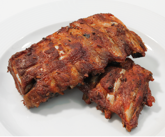 Smoked Pork Spare Ribs using Rational-VarioSmoker Warm Smoker
