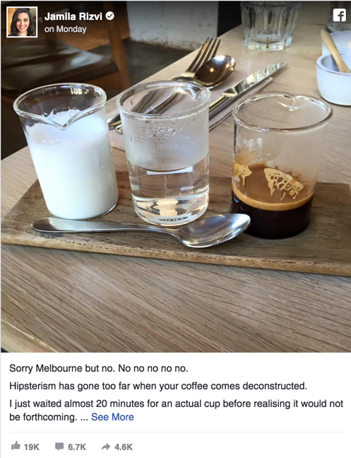 The Deconstructed Coffee That Has Australians in an Uproar