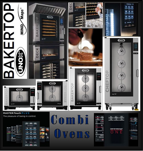 Unox Bakertop Mind Maps Combi Ovens