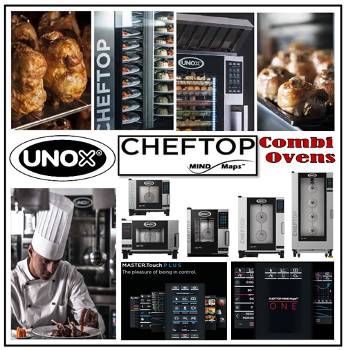 Unox Cheftop Mind Maps Combi Ovens