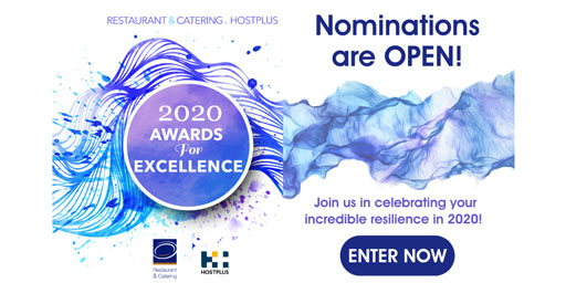 2020 Restaurant & Catering Hostplus Awards for Excellence