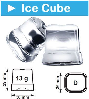 Cube Ice is still the most popular ice maker