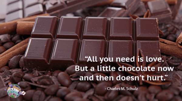 Charles M. Schulz - All you need is love. But a little chocolate now and then doesn't hurt,