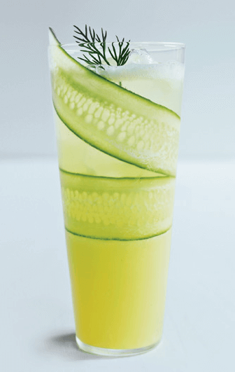 Cucumber-Lemonade Mocktail