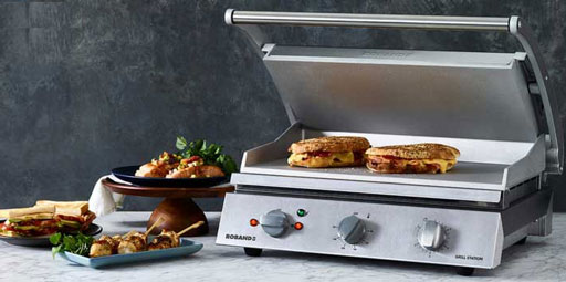 Contact grills combine the benefits of a grill and a sandwich press,