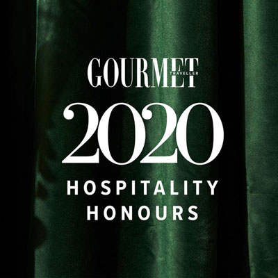 Gourmet Traveller Hospitality Honours List 2020