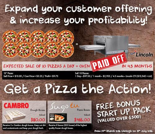 Get a pizza the action with Lincoln