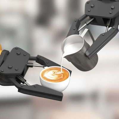 cafe hires robot barista