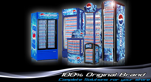 Sanden supply Pepsi with fridges
