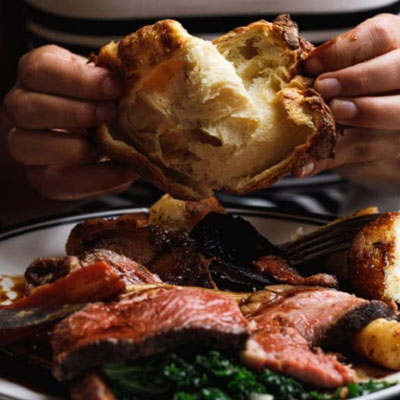 The classic Sunday lunch is back on the menu<