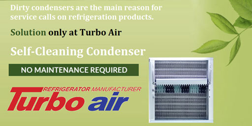 Turbo Air Self-Cleaning Condenser
