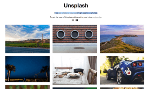 Unsplash - Royalty Free Photos